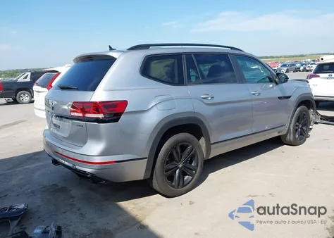 2023 Volkswagen Atlas 3.6L V6 Sel R-Line Black from USA, damaged, VIN 1V2SR2CA5PC543950